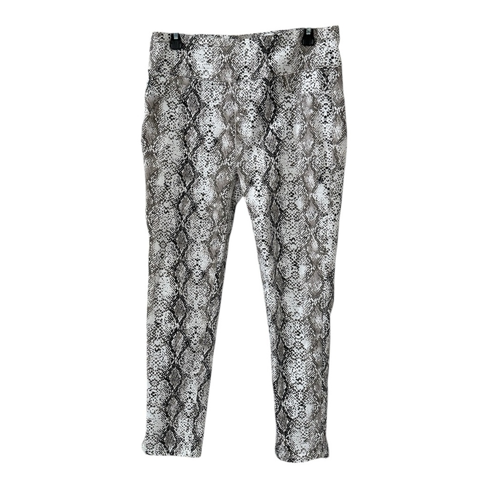 Snake skin pattern skinny ankle